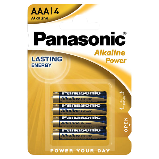 PANASONIC BATTERIES ALKALINE AAA  (R) 01/32