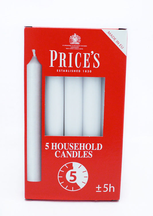 PRICES HOUSEHOLD CANDLES (R)