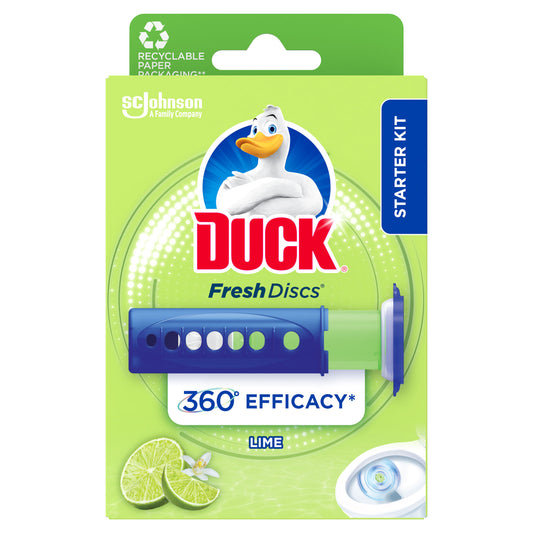 TOILET DUCK DISCS LIME