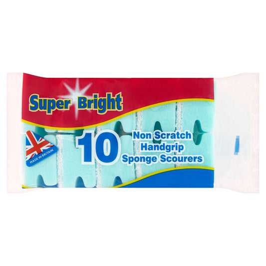 SUPER BRIGHT SPONGE HANDY GRIP NON SCRATCH(D)