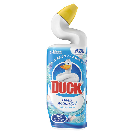 TOILET DUCK DEEP ACTION GEL 750ML MARINE