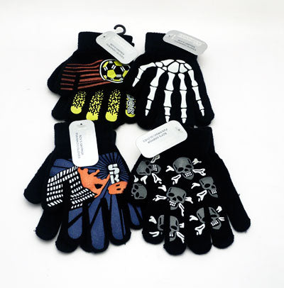 GLOVES BOYS GRIPPER IN DISP (R)