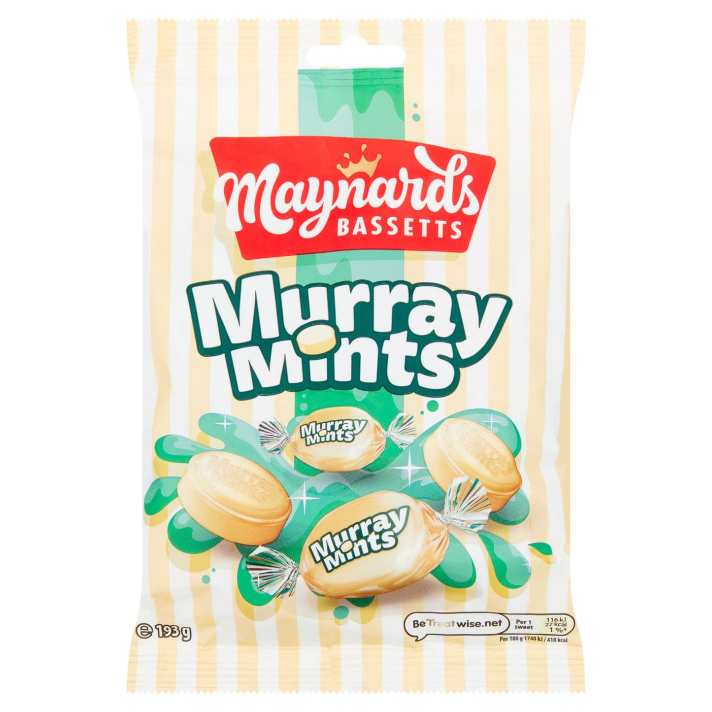 MAYNARDS BASSETTS MURRAY MINTS SWEET BAG 16/09/25