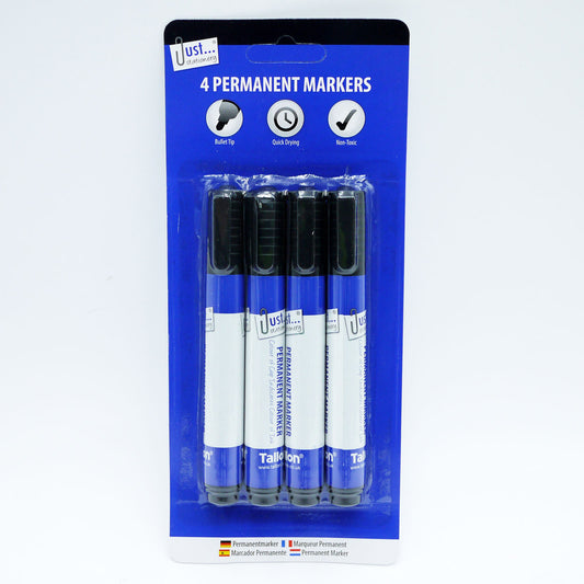 PERMANENT MARKERS BLACK 1104 (R)