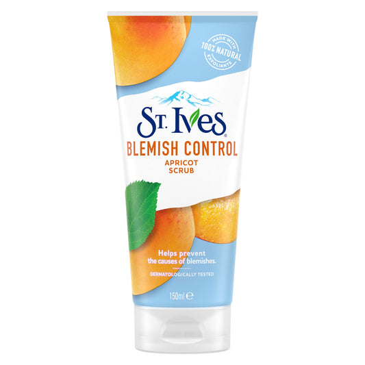 ST IVES SCRUB 150ML BLEMISH CONTROL APRICOT