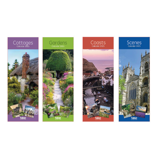 CALENDAR 2025 SLIM COTTAGES/GARDENS