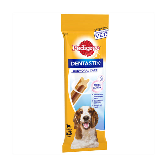 PEDIGREE DOG DENTASTIX MEDIUM  21/09/26