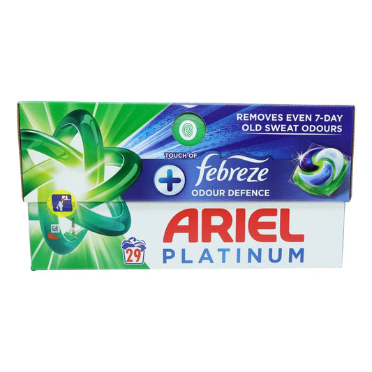 ARIEL + ACTIVE ODOUR DEFENCE ALL IN 1 PODS 29 WASHES