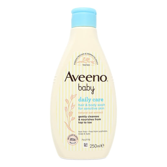 AVEENO BABY DAILY CARE HAIR AND BODY WASH 250ML