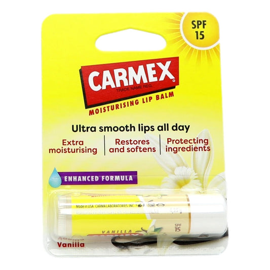 CARMEX LIP BALM STICK 4.25G VANILLA SPF15