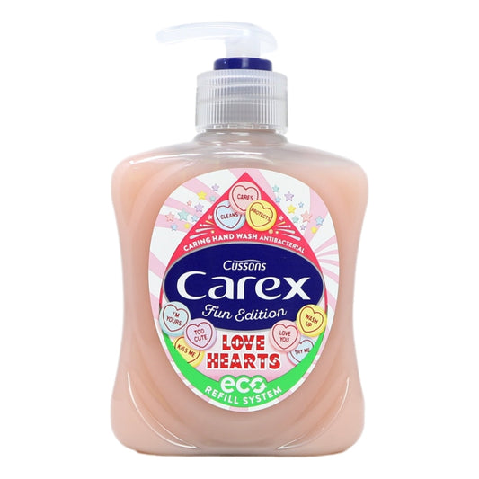 CAREX HANDWASH 250ML LOVE HEART