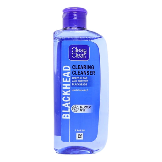 CLEAN & CLEAR CLEANSER 200ML BLACKHEAD