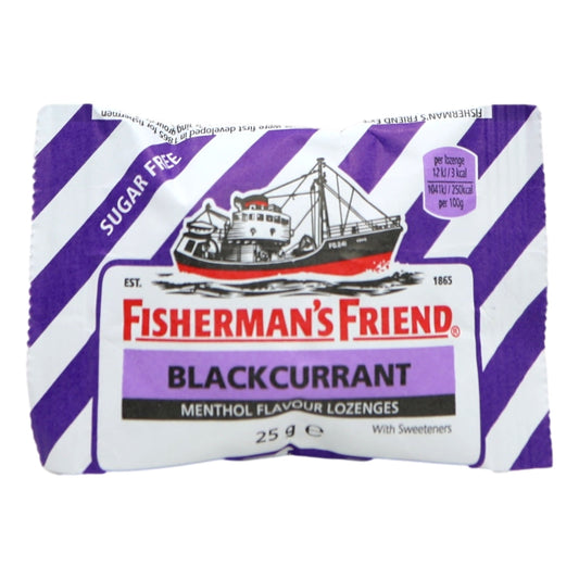 FISHERMAN'S FRIEND LOZENGES BLACKCURRANT 31/12/28