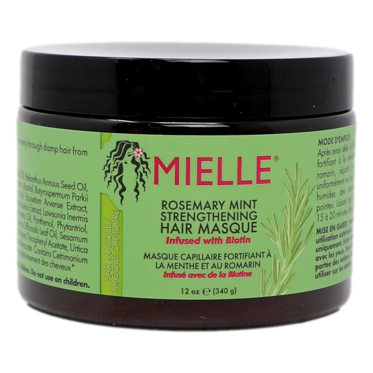 MIELLE EU ROSEMARY MINT STRENGTHENING HAIR MASQUE
