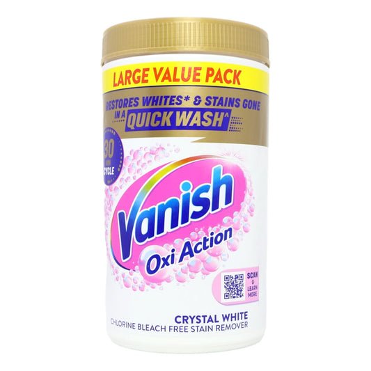 VANISH GOLD STAIN REMOVAL POWDER 1.35KG WHITE