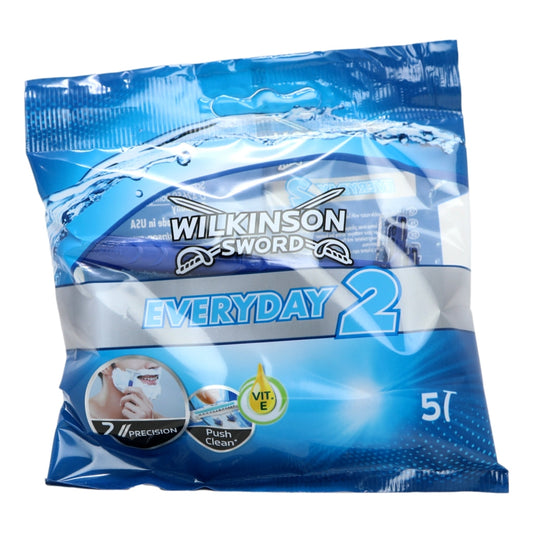 WILKINSON SWORD ESSENTIALS 2 MEN'S DISPOSABLE RAZORS 5S