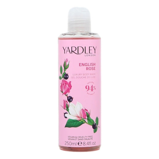 YARDLEY BODY WASH 250ML ENGLISH ROSE