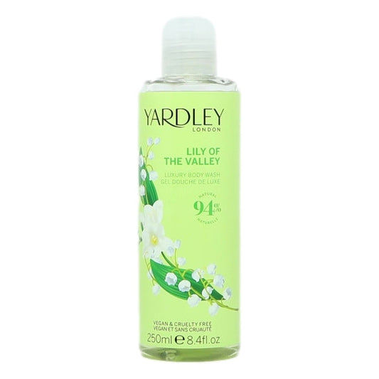YARDLEY LILY OF THE VALLEY BODY WASH 250ML