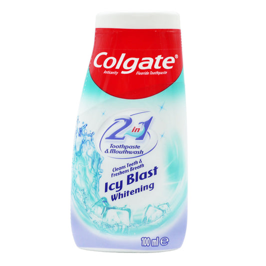 COLGATE 2IN1 100ML TOOTHPASTE ICY BLAST