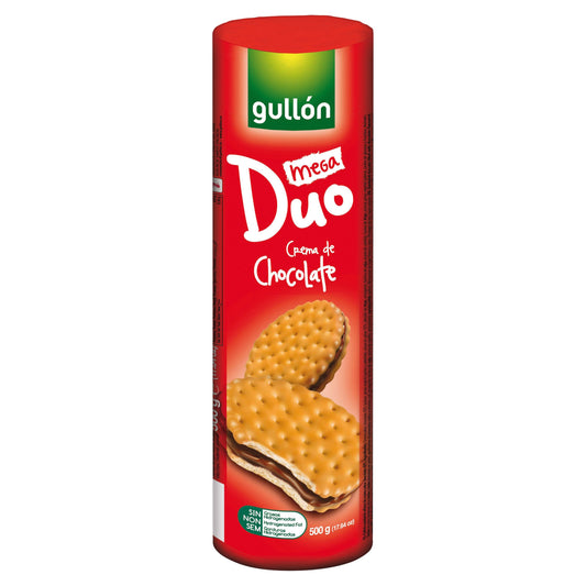 GULLON MEGA DUO CHOCOLATE BISCUITS 11/10/25