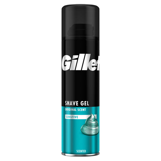 GILLETTE CLASSIC SHAVE GEL 200ML SENSITIVE SKIN