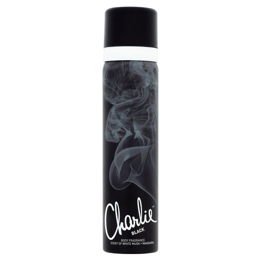 CHARLIE BODYSPRAY 75ML BLACK