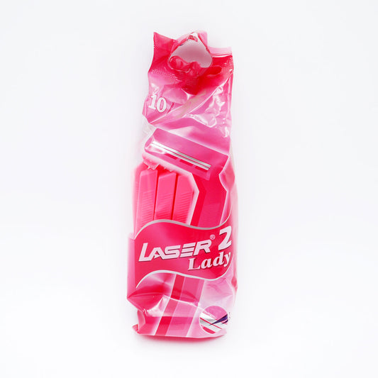 LASER II DISPOSABLE RAZORS LADY 10S