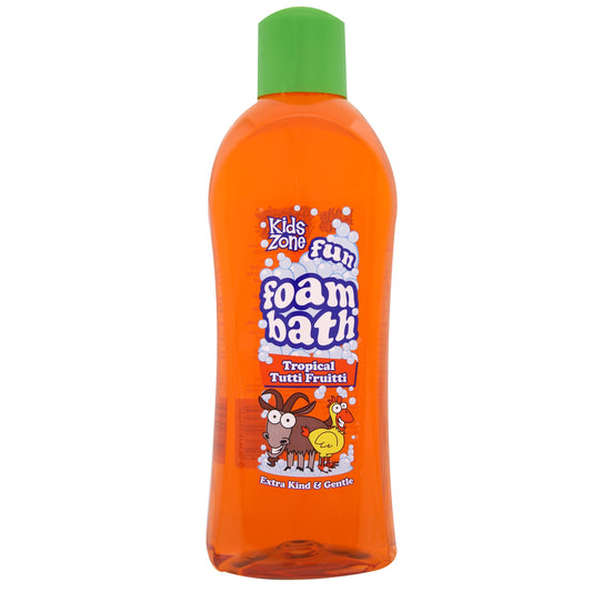 KIDS ZONE FOAM BATH TROP TUTTI FRUITTI