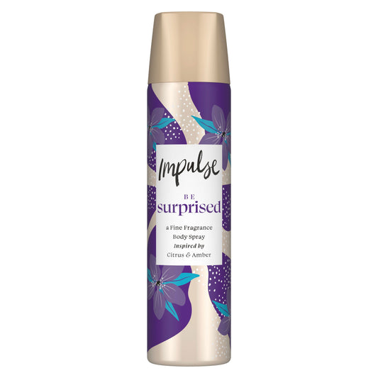 IMPULSE BODY SPRAY 75ML BE SURPRISED
