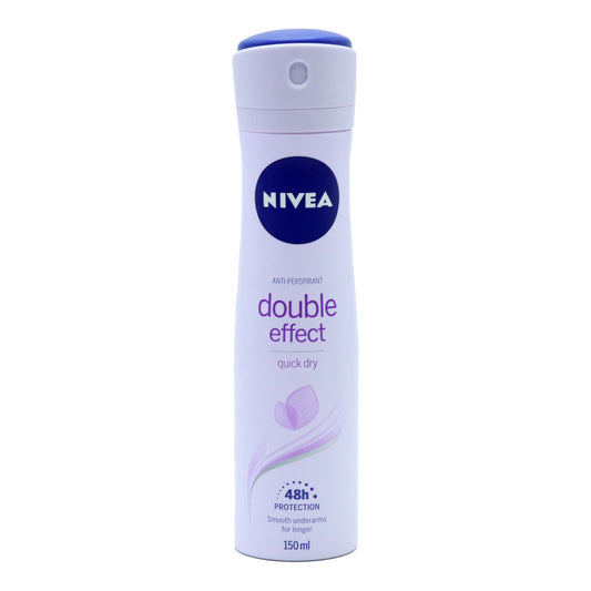 NIVEA DEO 150ML DOUBLE EFFECT FOR WOMEN