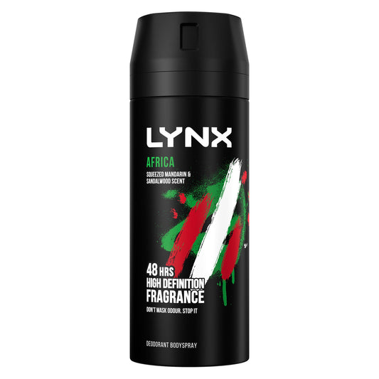 LYNX BODYSPRAY 150ML AFRICA