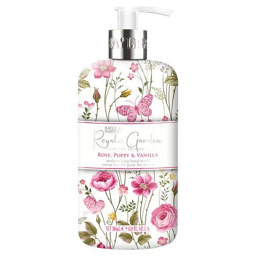 BAYLIS & HARDING H/WASH 500ML ROYALE GARDEN POPPY & VANILLA