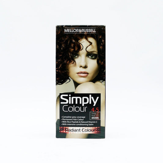 SIMPLY COLOUR DEEP RED BROWN
