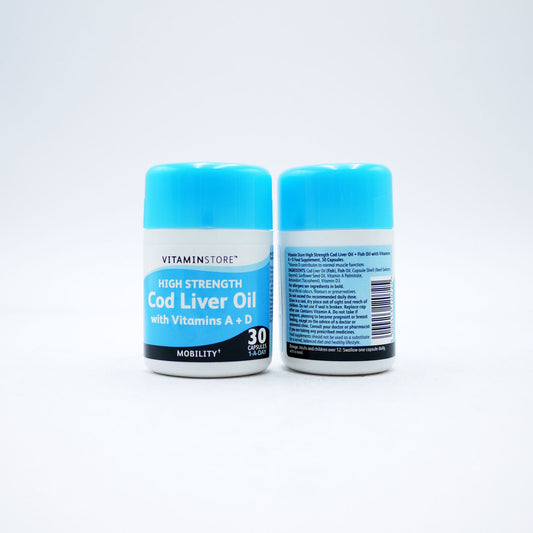 VITAMIN STORE HIGH STRENGTH COD LIVER OIL 05/27
