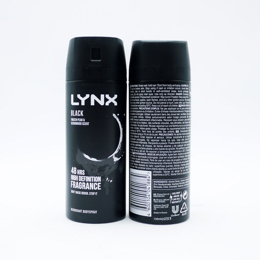 LYNX BODYSPRAY BLACK (D)