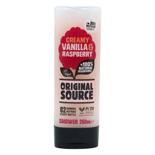 ORIGINAL SOURCE BODYWASH VANILLA & RASPBERRY