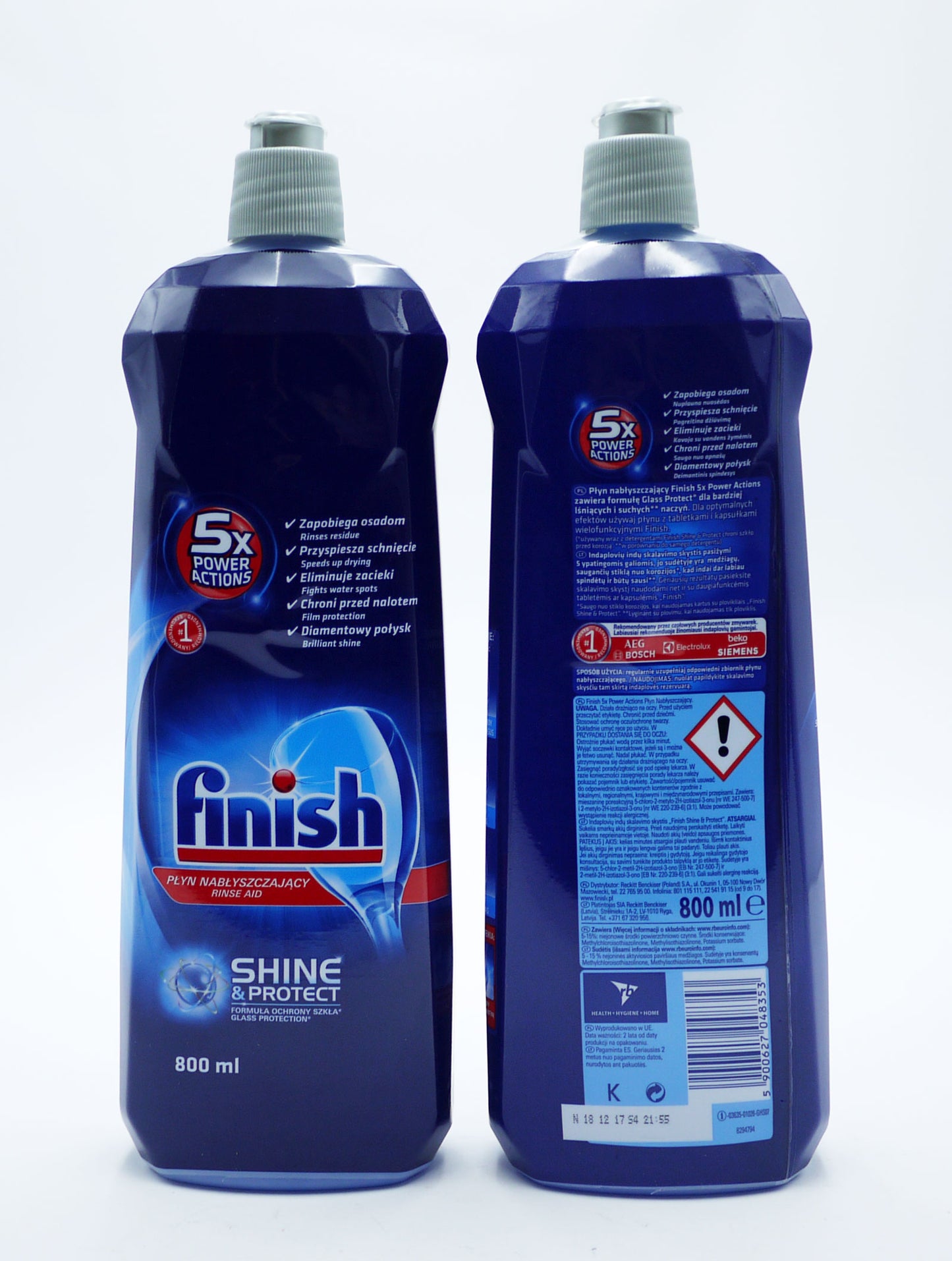 FINISH RINSE AID SHINE&PROTECT 800ML ORIGINAL