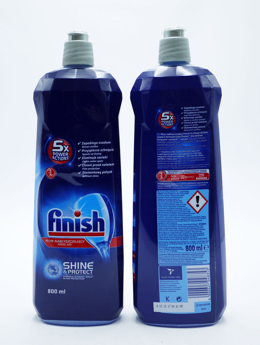 FINISH RINSE AID SHINE&PROTECT 800ML ORIGINAL