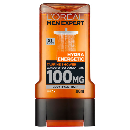 LOREAL MEN EXPERT SHOWER GEL HYDRA ENERGETIC