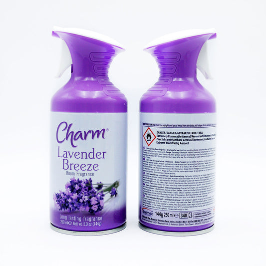 CHARM AIR FRESHENER LAV BREEZE DRY SPRAY 01/04/28