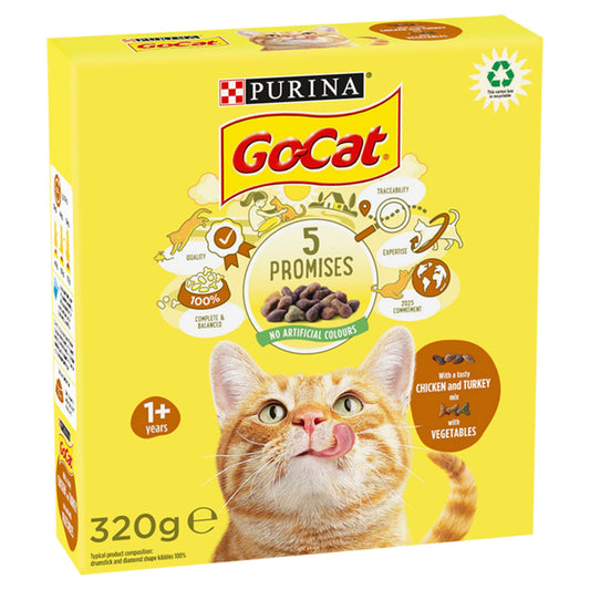GO-CAT TURKEY CHICKEN & VEGETABLE  09/26