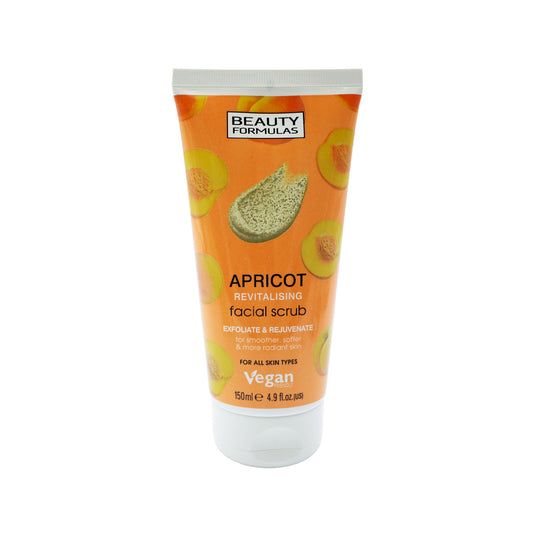BEAUTY FORMULAS APRICOT F/SCRUB 150ML [TUBE]