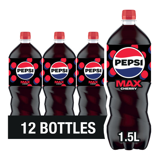 PEPSI MAX CHERRY BOTTLE 31/11/25