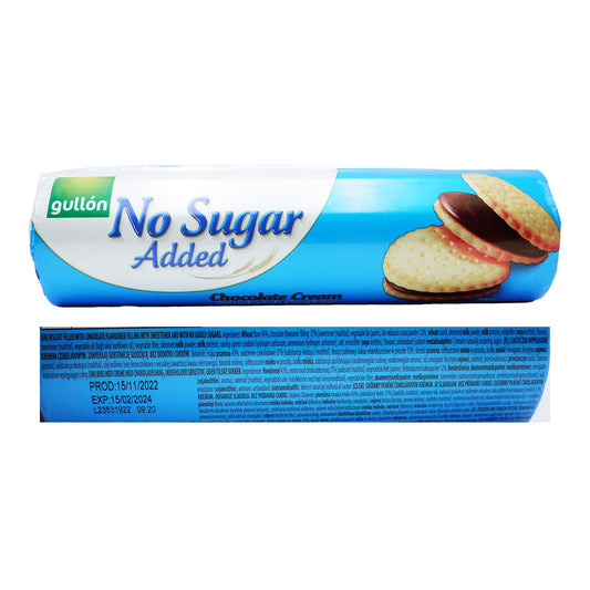 GULLON BISCUIT SUGAR FREE CHOCOLATE CREAM 17/06/26