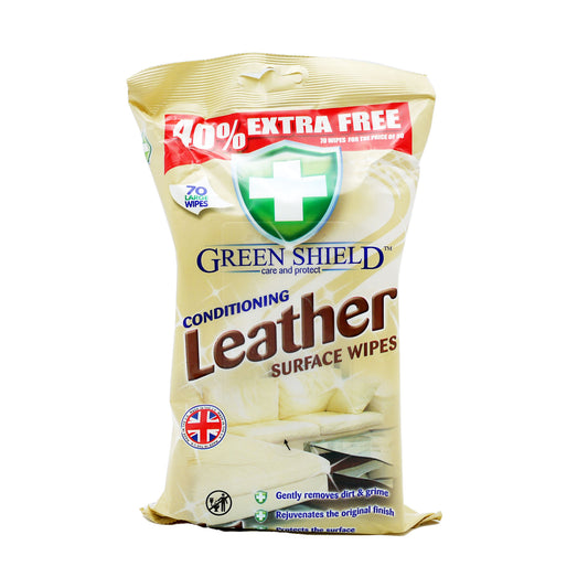 GREENSHIELD WIPE LEATHER CONDITION 11/27