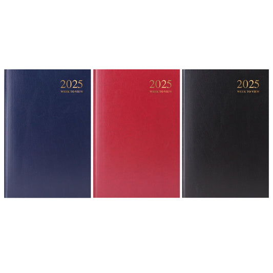 DIARY 2025 WEEK TO VIEW A6 (3174)