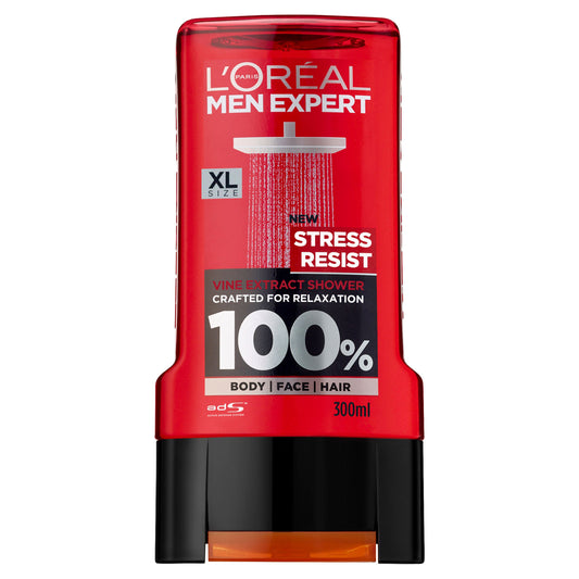 LOREAL MEN EXPERT SHOWER GEL STRESS RESIST