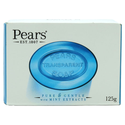 PEARS SOAP TRANSPARENT BAR BLUE