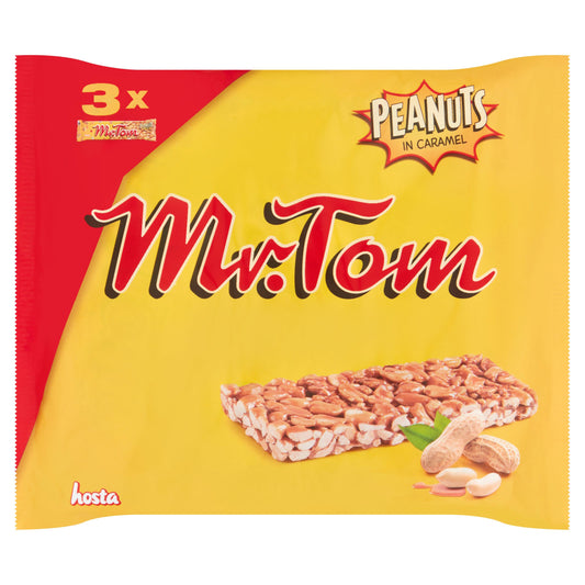 MR TOM PEANUT BAR 3PK 02/26
