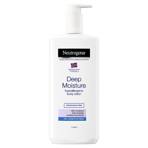 NEUTROGENA BODY LOTION 400ML DEEP MOISTURE DRY SENSITIVE SKIN